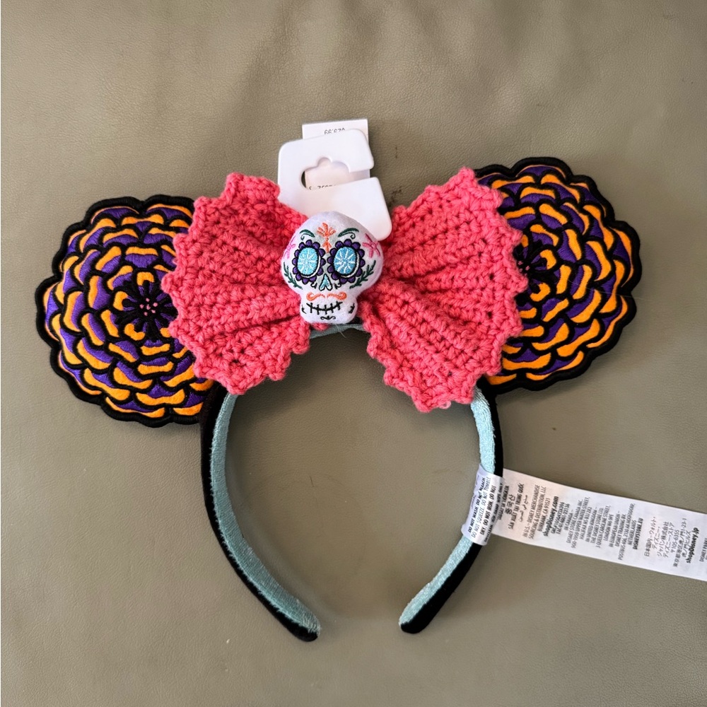 Disney Coco Sugar Skull Ears, NWT